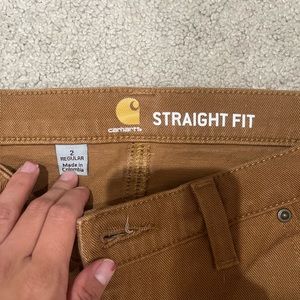 Carhartt straight fit pants